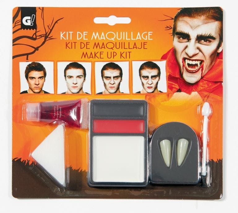  Vampier Make-Up Set + Accessoires