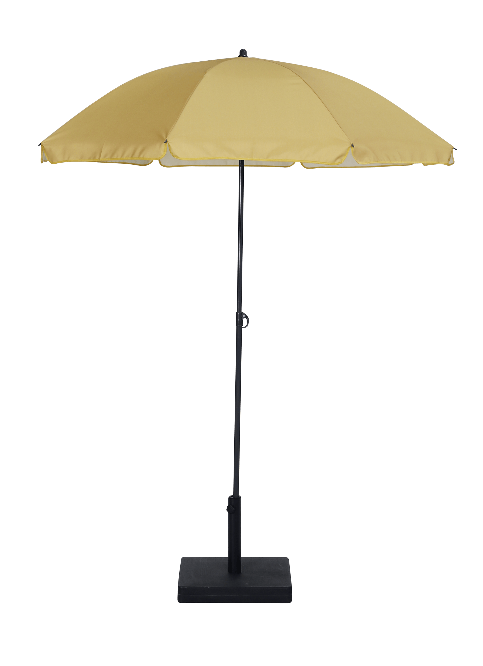 Sun Mosterd Paraplu D160xh195cm