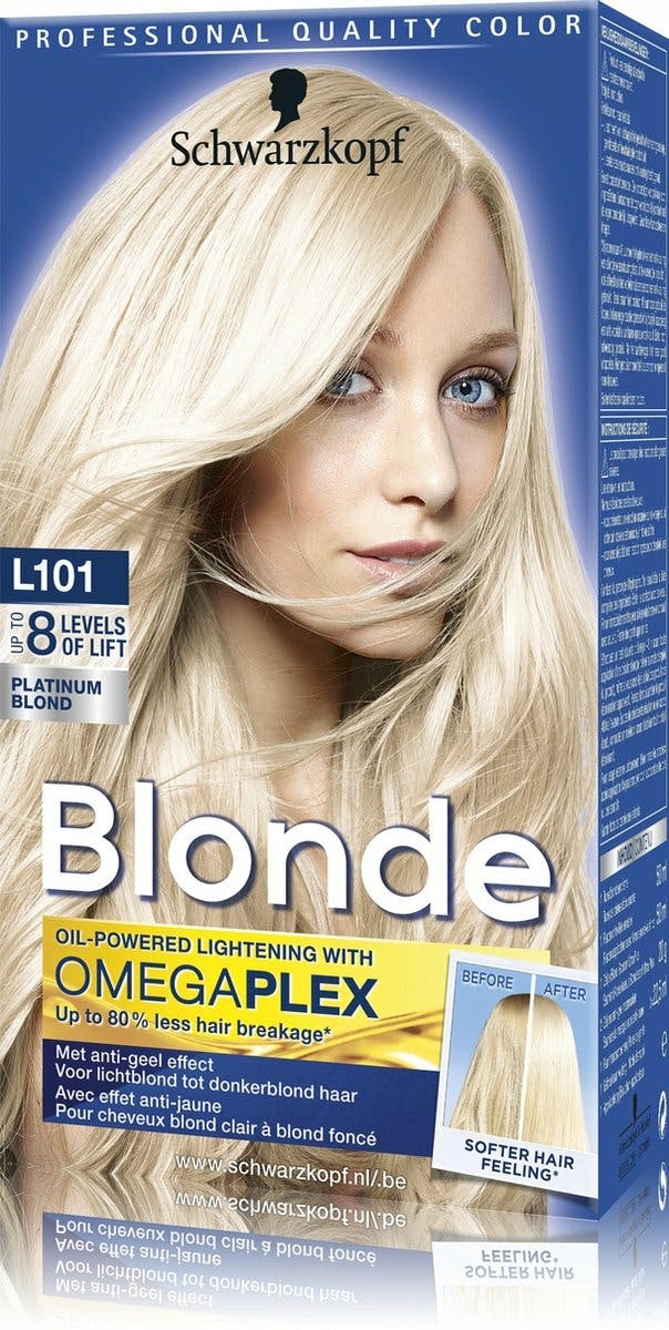 Schwarzkopf Teinture Pour Cheveux Blonde Platine L101