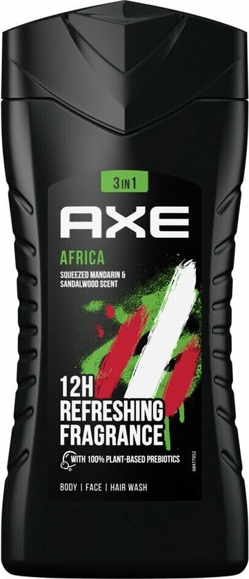 Axe Gel Douche 3-en-1 Africa 250ml
