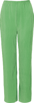 Pantalon Dame Plissé Vert
