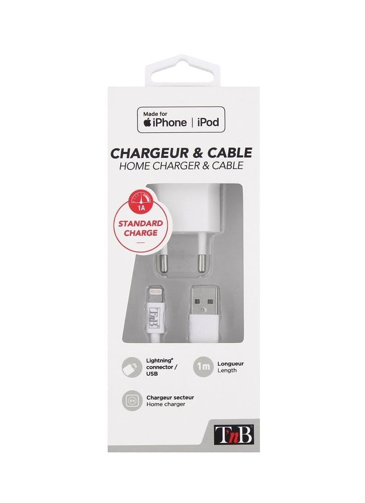 Chargeur + Cable Lightning