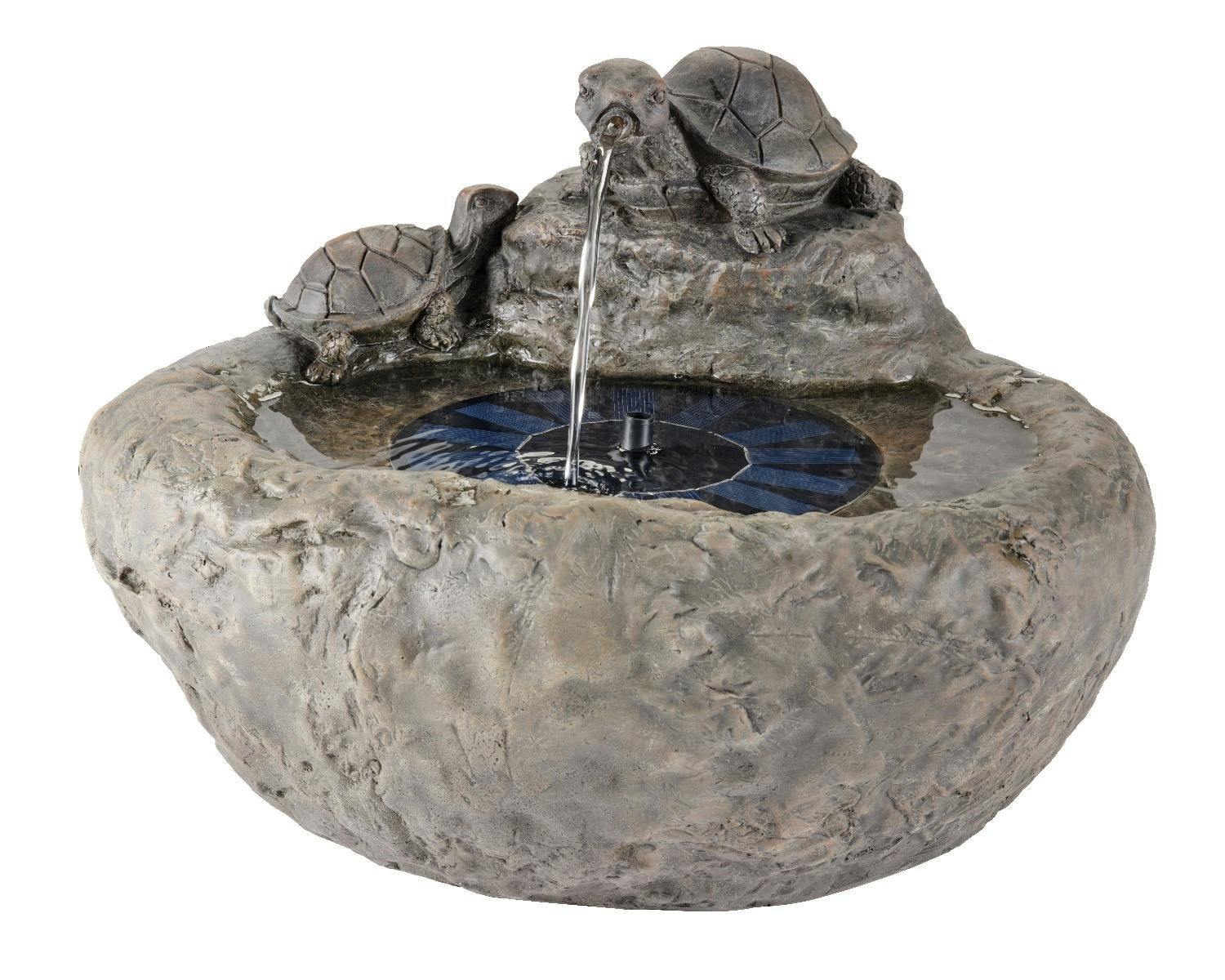 FONTAINE TORTUE POLYRESINE 