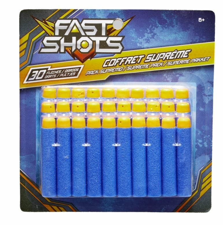 Fast Shots Speelgoedgeweer Pijltjes - 30 Stuks