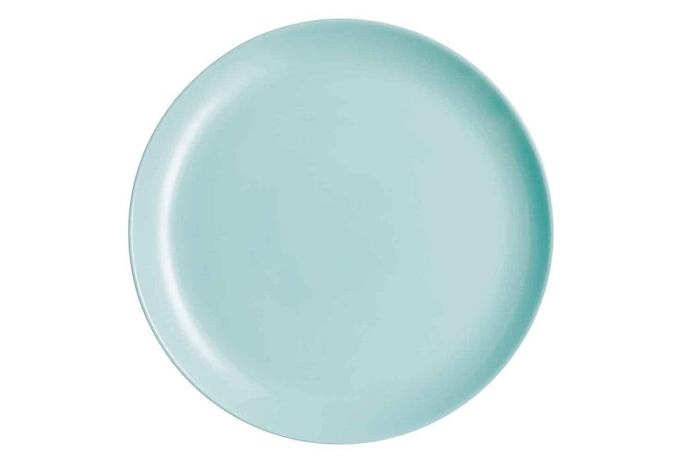 Assiette Plate Diwali 25 Cm Turquoise