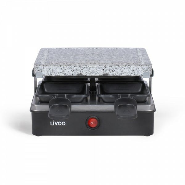 Livoo Appareil Raclette/pierrade 4p 600w Doc242