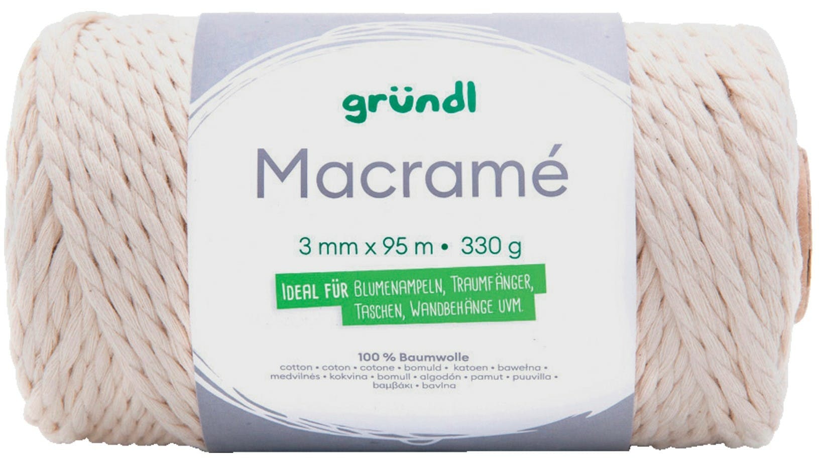 Pelote Macramé Blanc