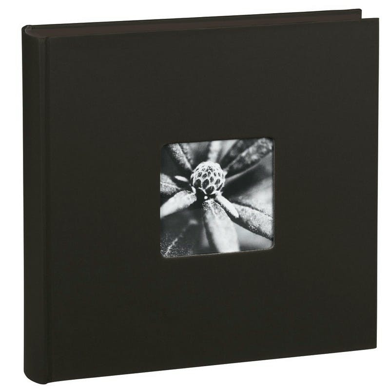 Album Photo Jumbo Fine Art 30 X 30 Cm 100 Pages Noires Noir