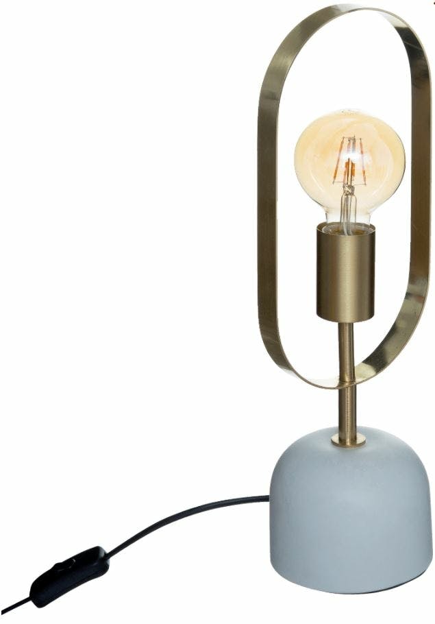 Edi Lamp Industrieel Verguld 44 Cm