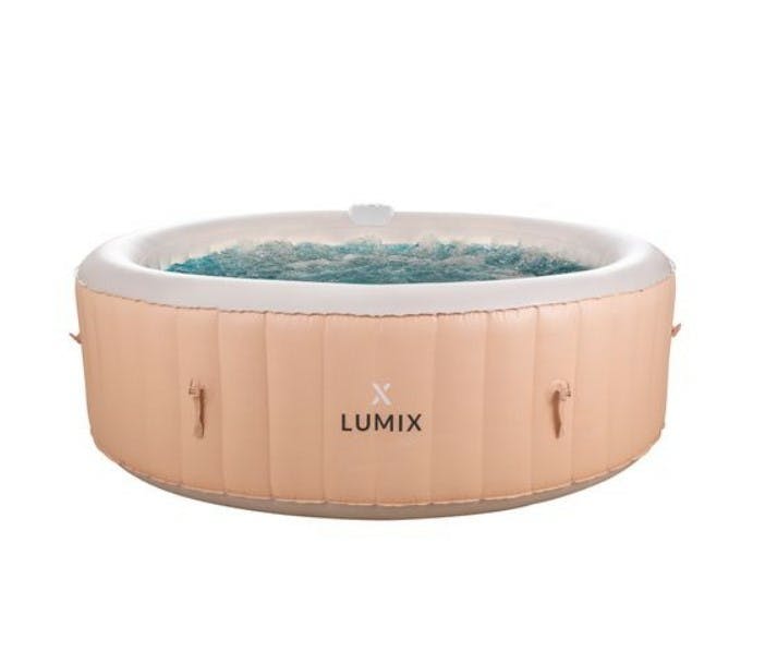 X-lumix Opblaasbare Spa Voor 6 Personen - Beige