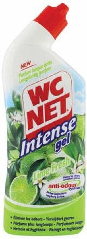 Wc Net Nettoyant Toilettes Lime Fresh Gel Intense 750ml