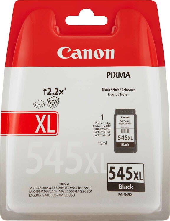 Canon Inktpatroon Pg-545 Xl Zwart