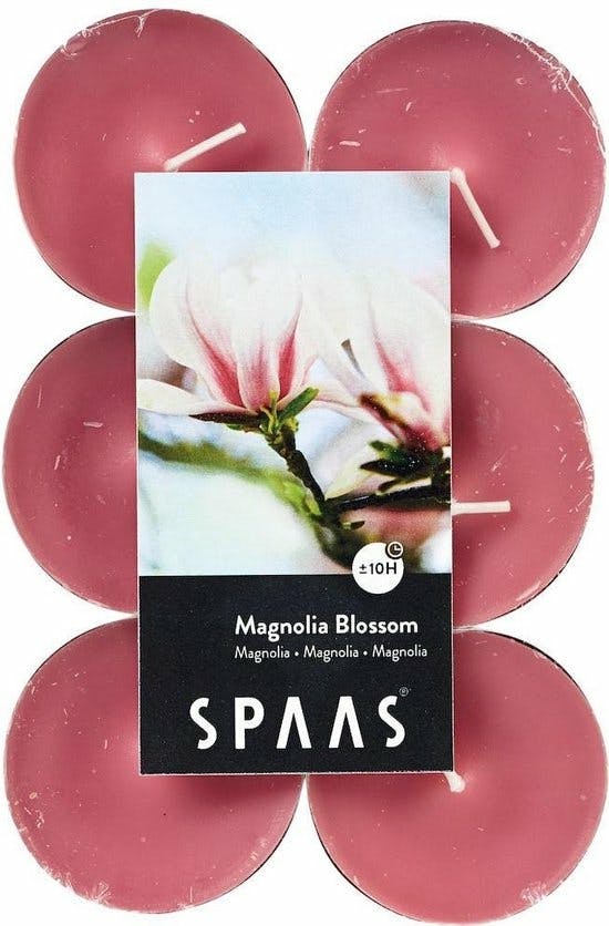Spaas Bougies Chauffe-plat Maxi Magnolia