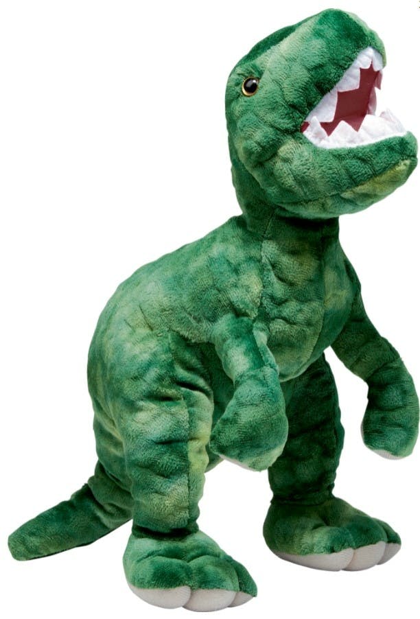Knuffel dinosaurus T-Rex groen 20 cm