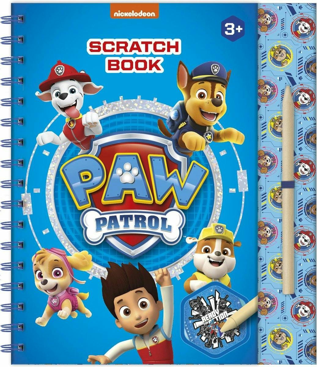 Paw Patrol Scratch Book