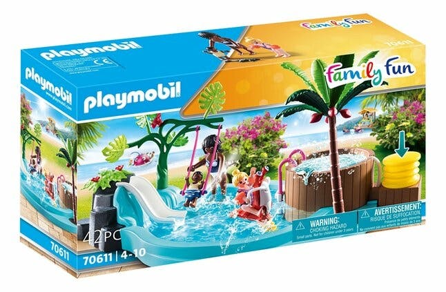 Playmobil Family Fun Kinderzwembad Met Whirlpool - 70611