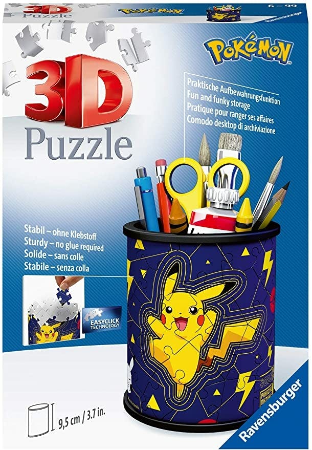 Puzzle 3d Pot à Crayons Pokemon