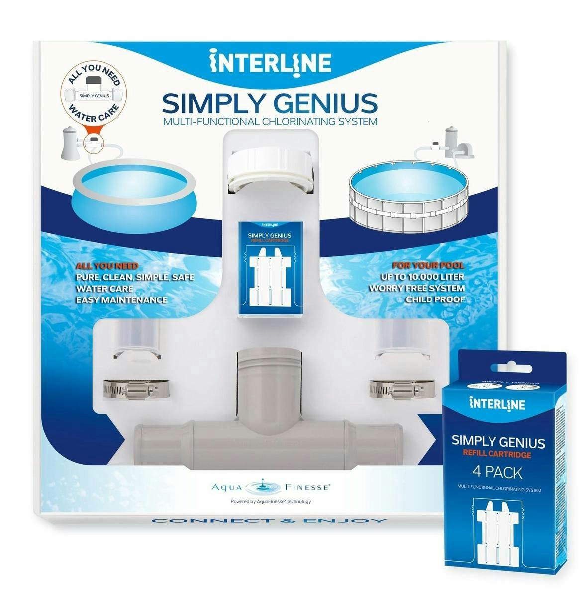 Interline Pack De Nettoyage Simply Genius + Recharge 