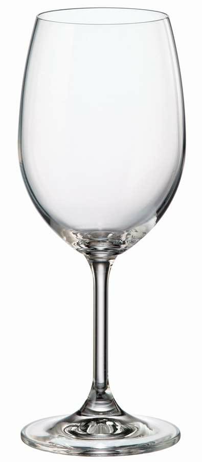 Set 6 Glazen Cristallin Wijnglazen 350ml