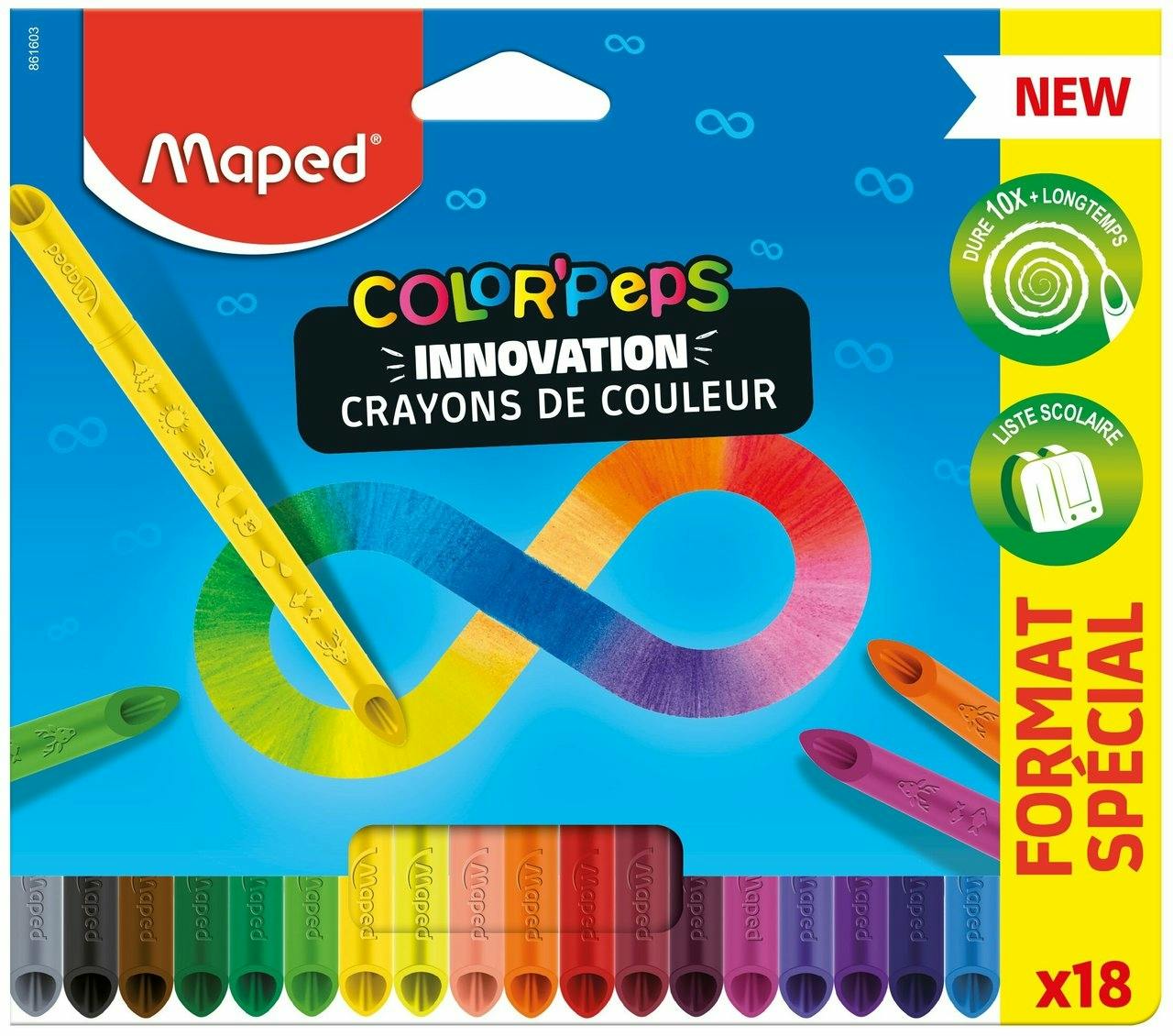Maped Color'peps Kleurpotloden - 18 Stuks