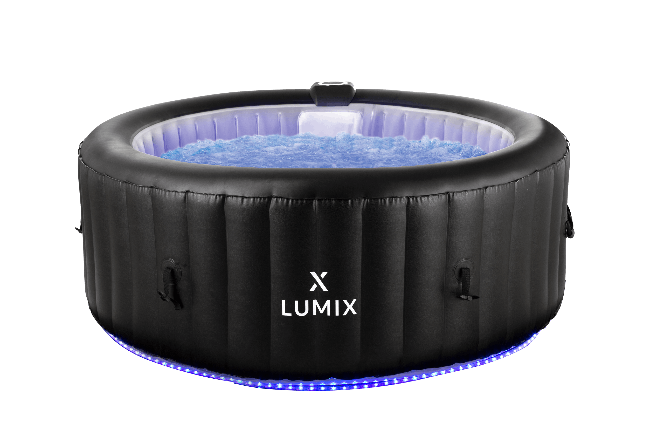 X-lumix Helene Spa Gonflable Led Pour 6 Personnes - Noir