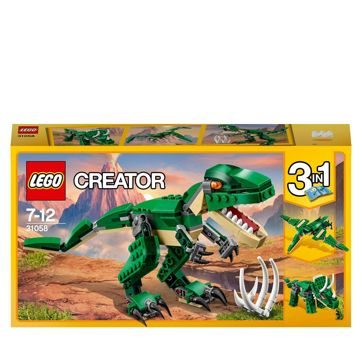LEGO Creator 3 In 1 Machtige Dinosaurussen (31058)