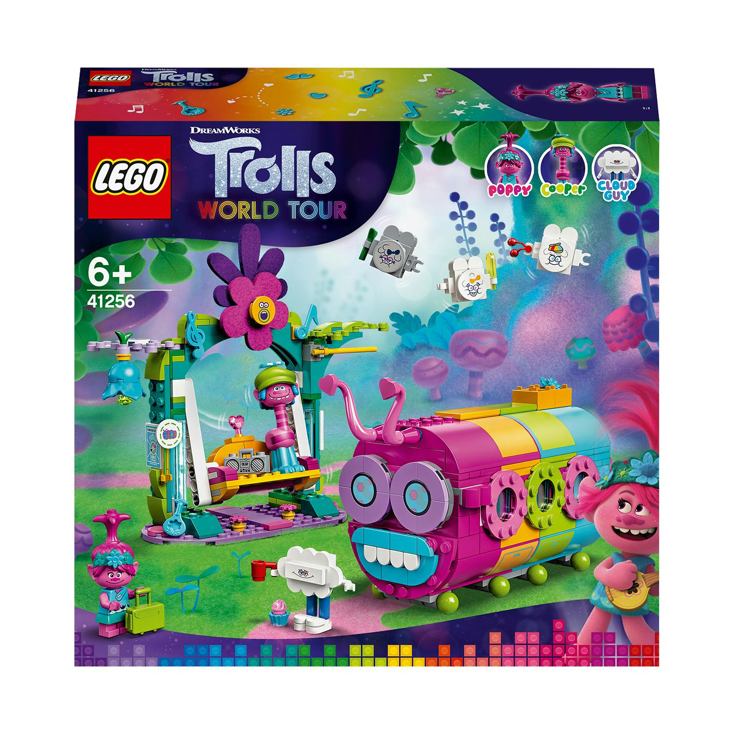 LEGO Trolls Regenboogrupsbus (41256)