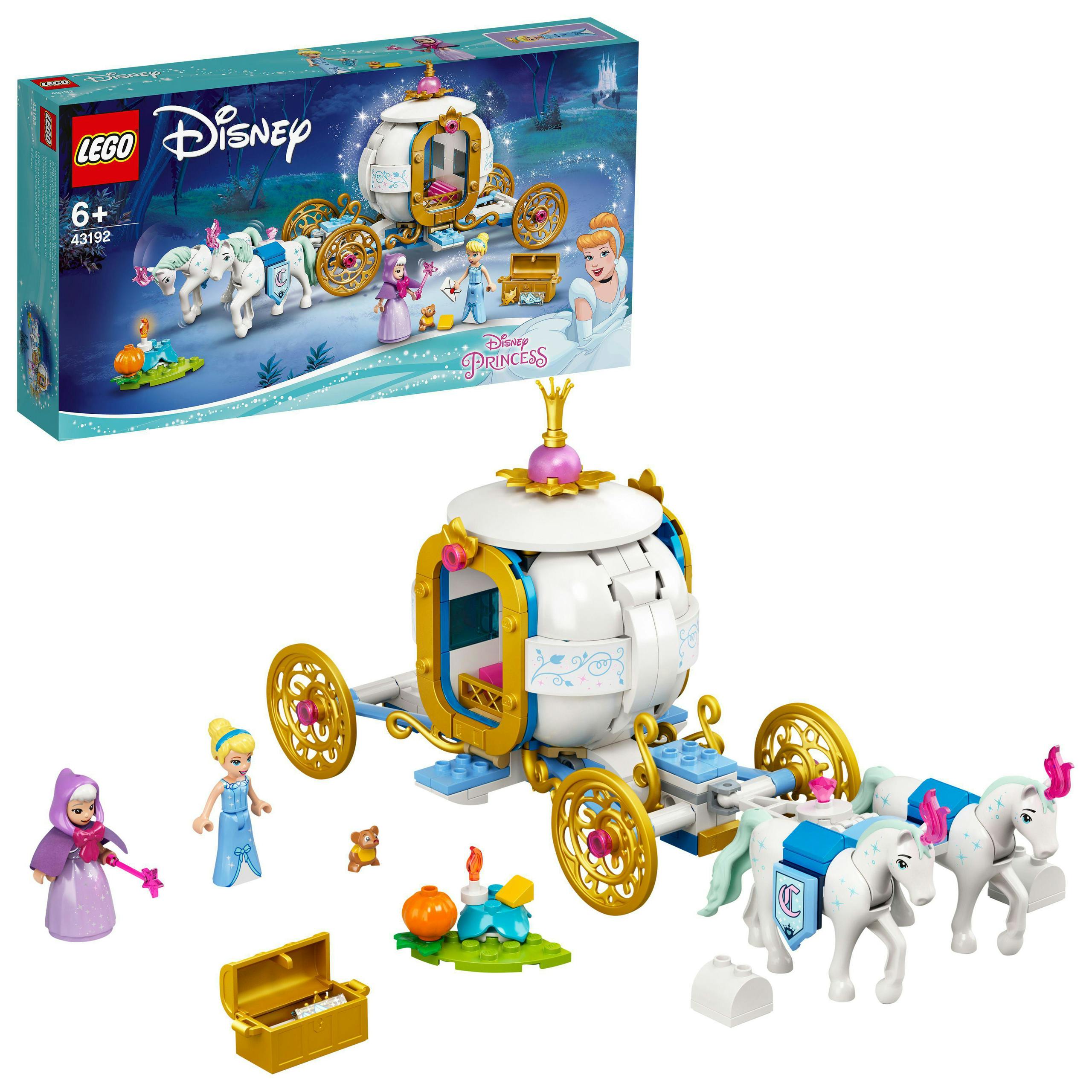 LEGO Disney Princess Assepoesters Koninklijke Koets (43192)