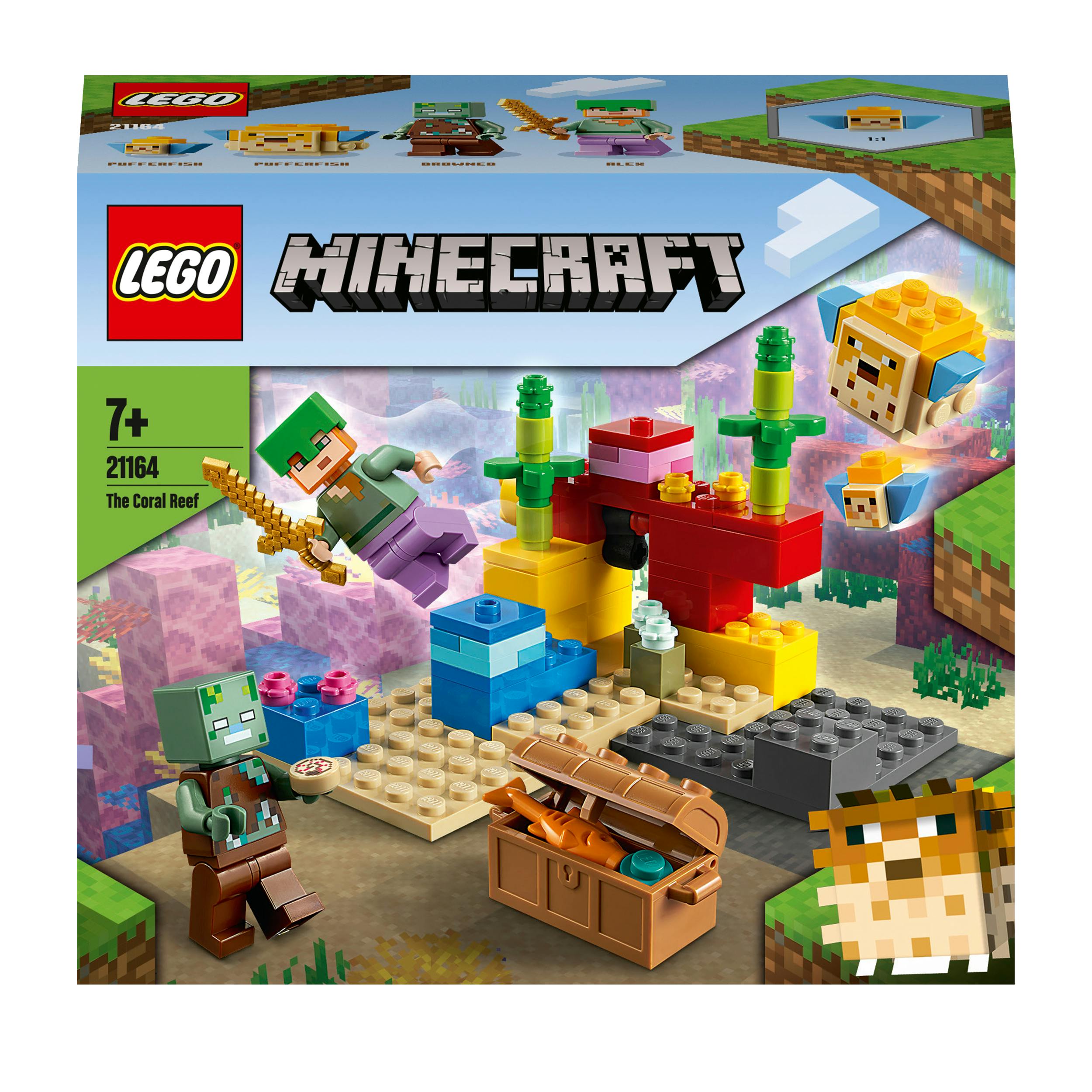 Lego Minecraft Het Koraalrif (21164)