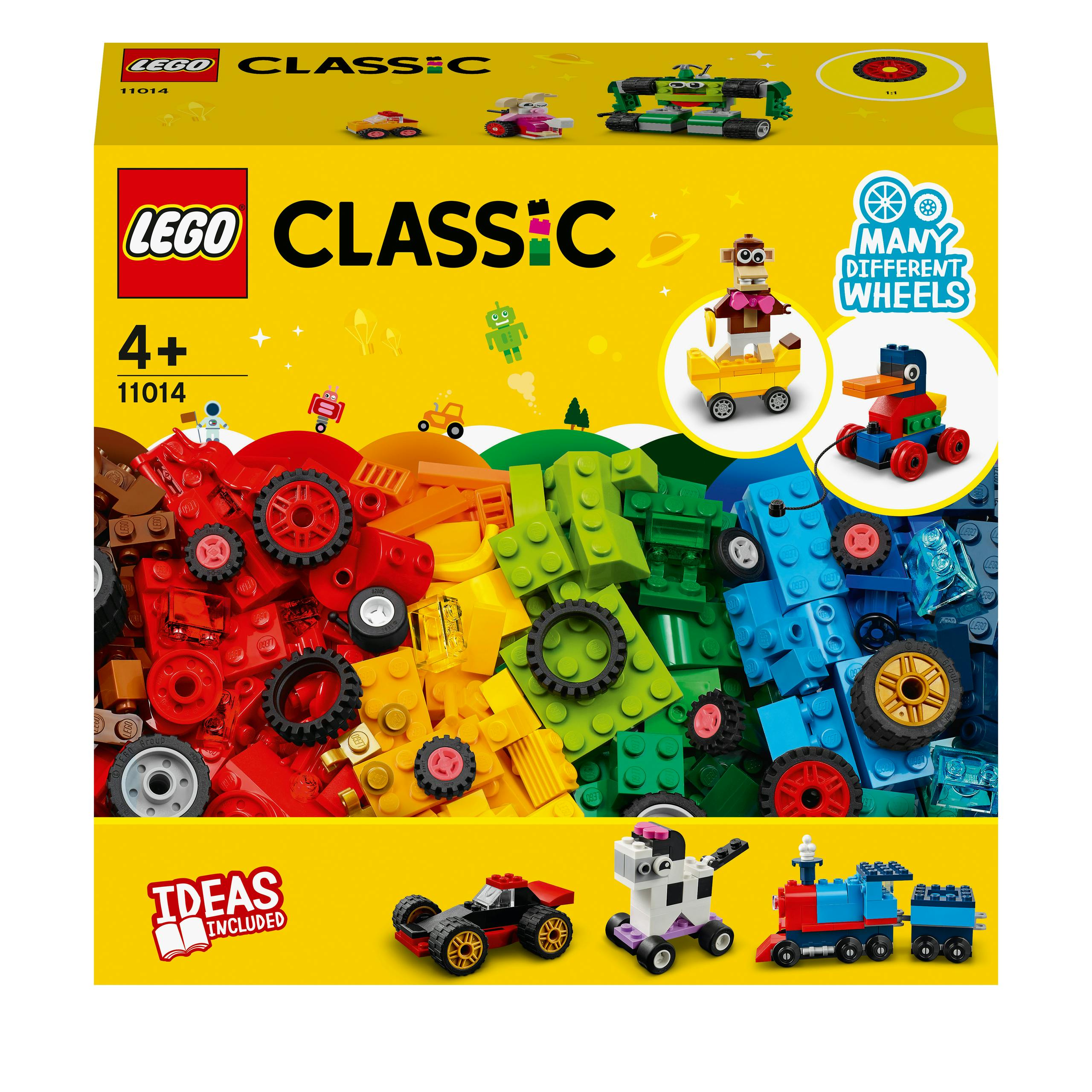 LEGO Classic Stenen En Wielen (11014)
