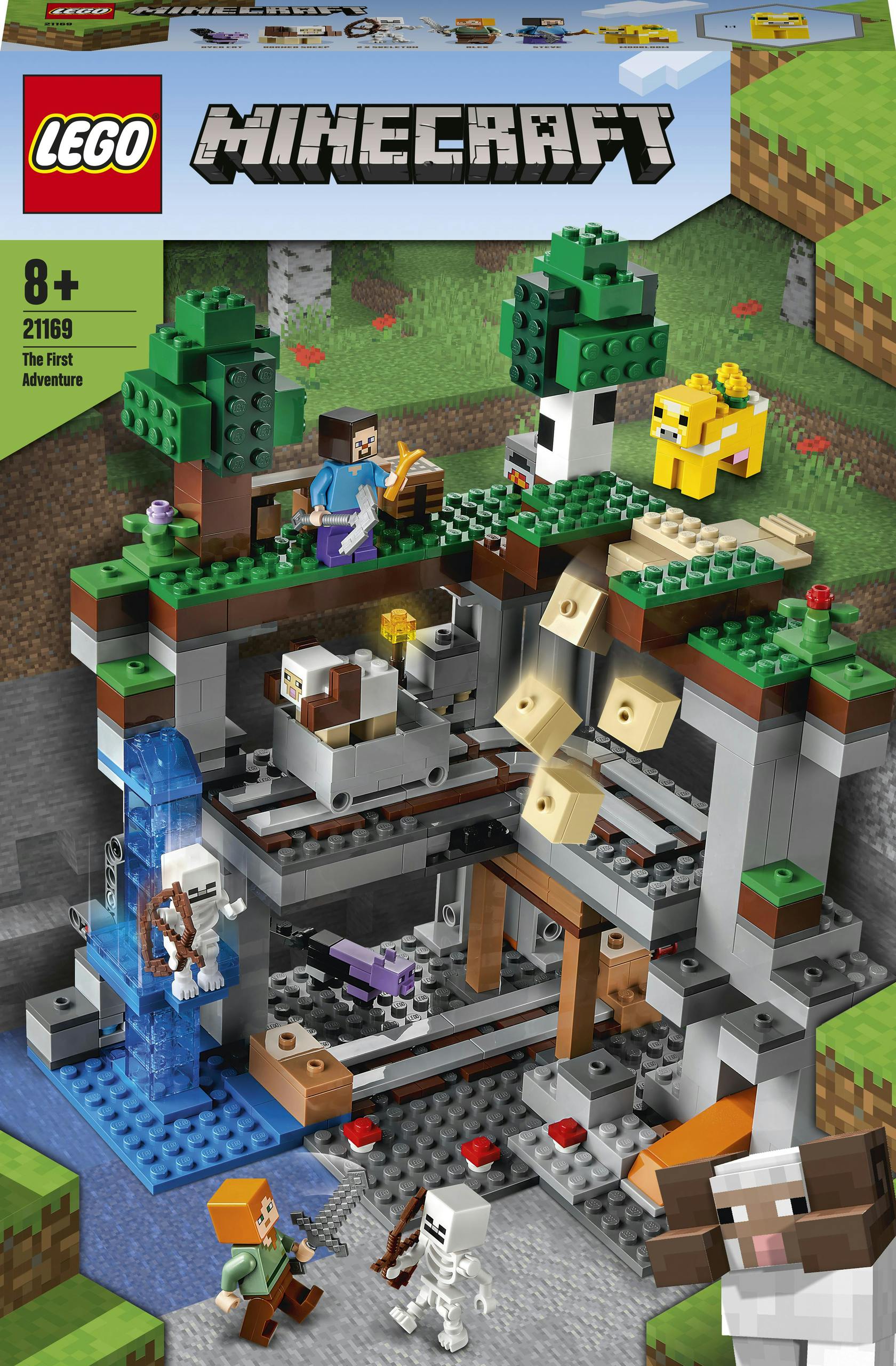LEGO Minecraft Het Allereerste Avontuur (21169)