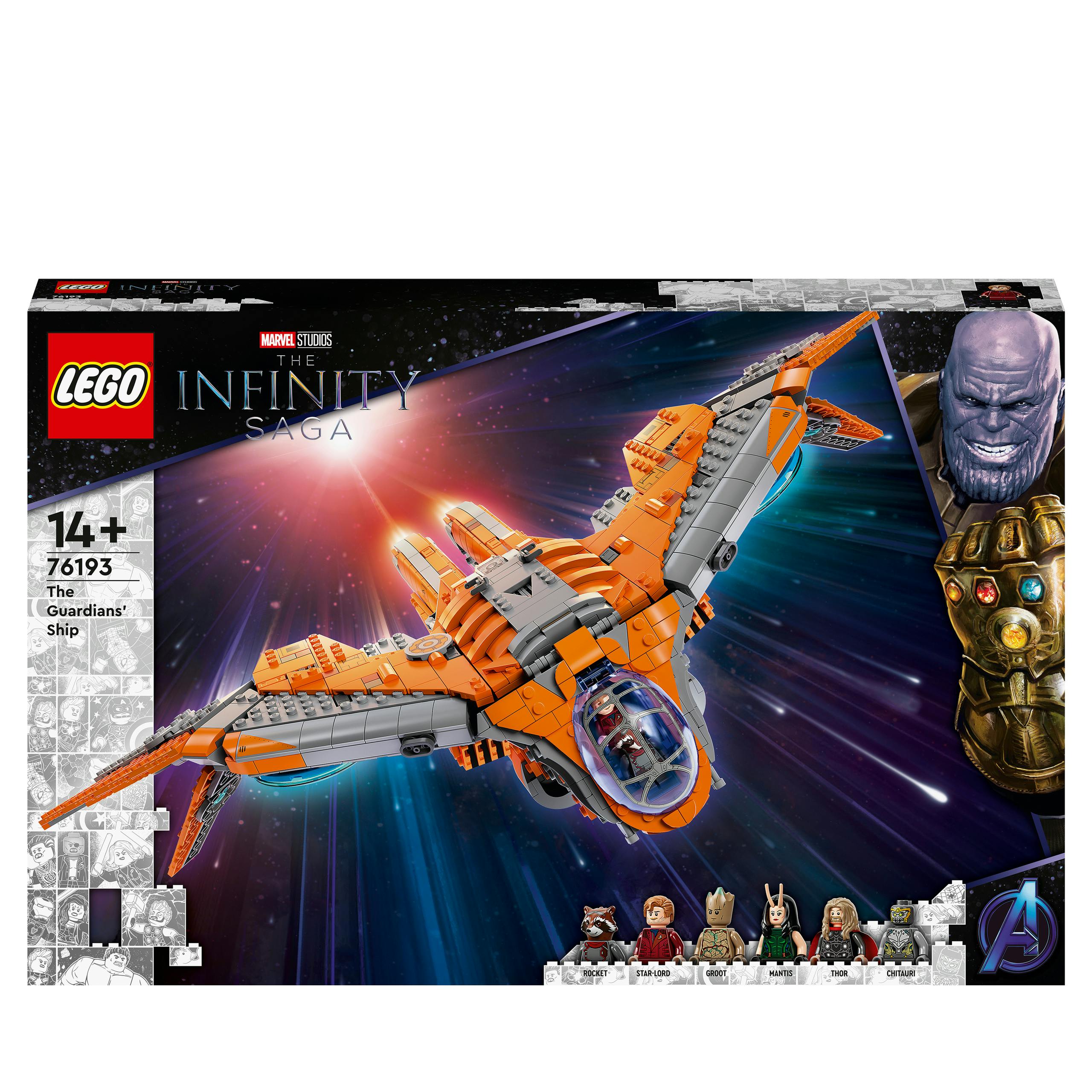 LEGO Marvel Infinity Saga Het Schip Van De Guardians (76193)