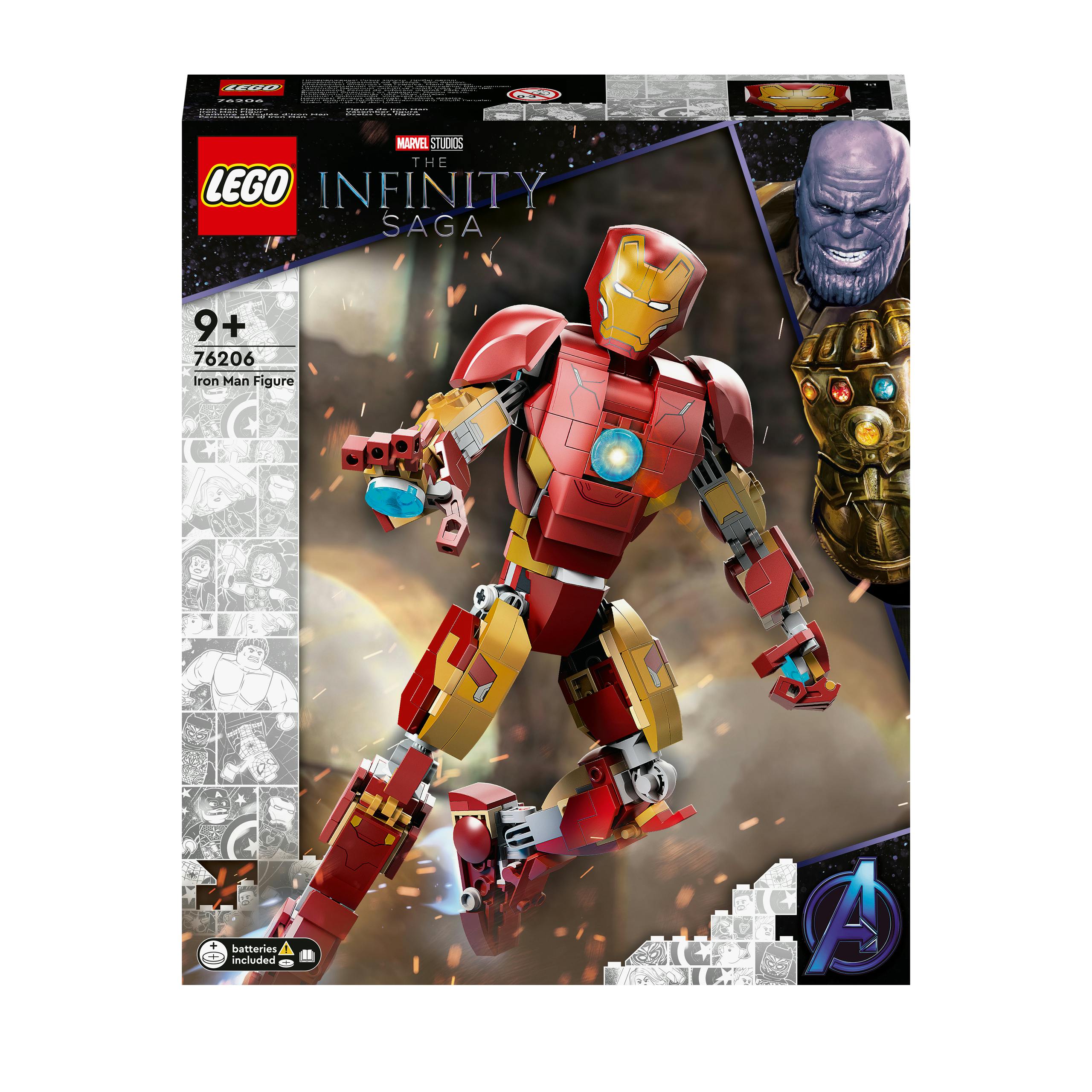 LEGO Marvel Infinity Saga Iron Man Figuur (76206)