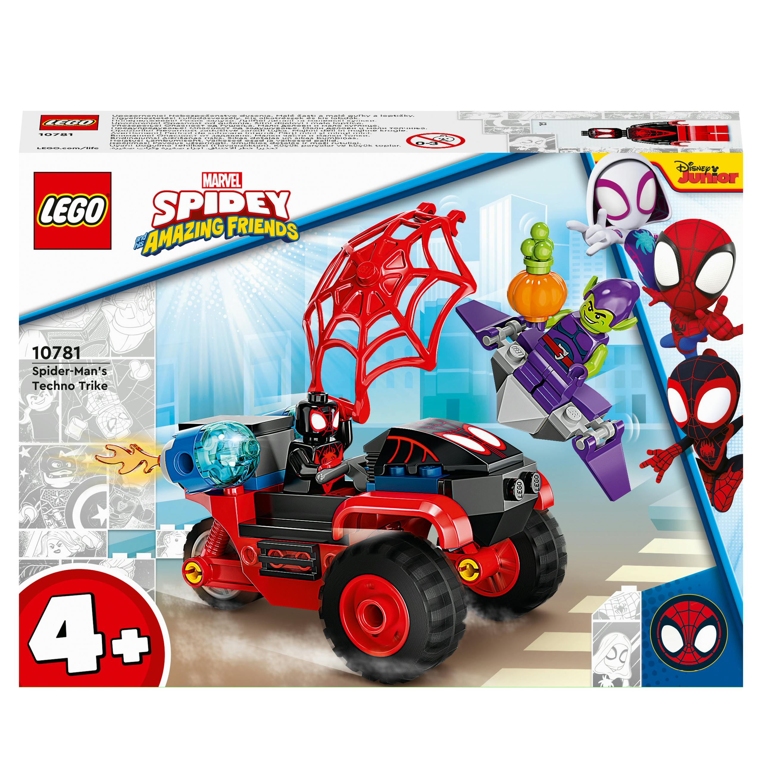 LEGO Marvel Spider-Man 4+ Miles Morales Tech Driewieler (10781)