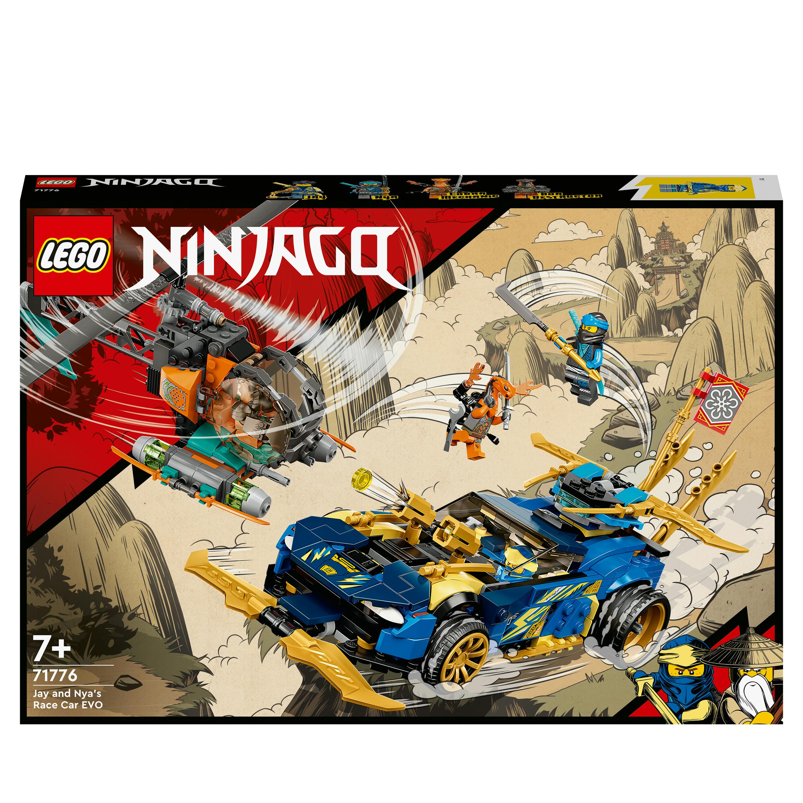 LEGO NINJAGO Jay En Nya's Racewagen (71776)