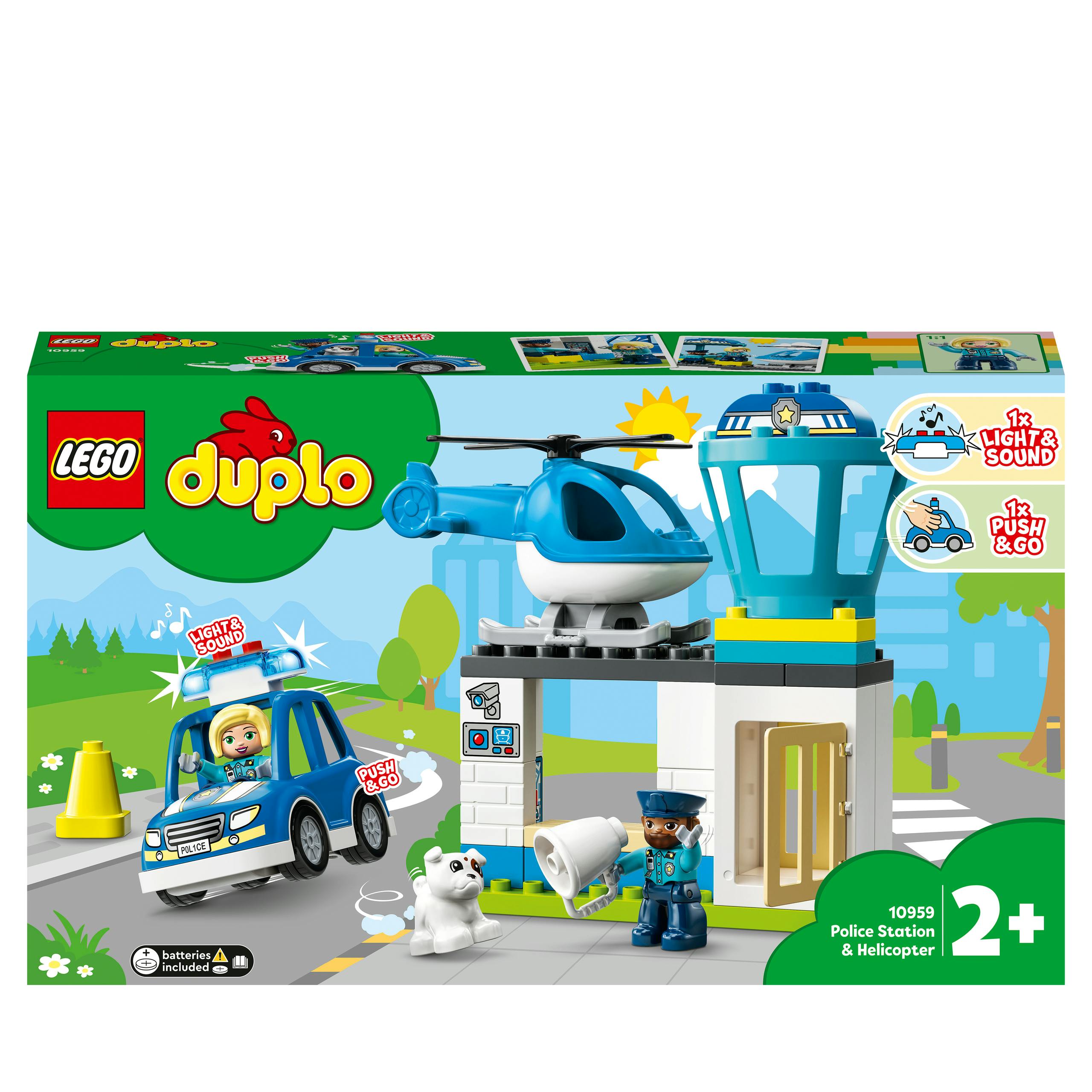 LEGO DUPLO Politie Station & Helikopter (10959)