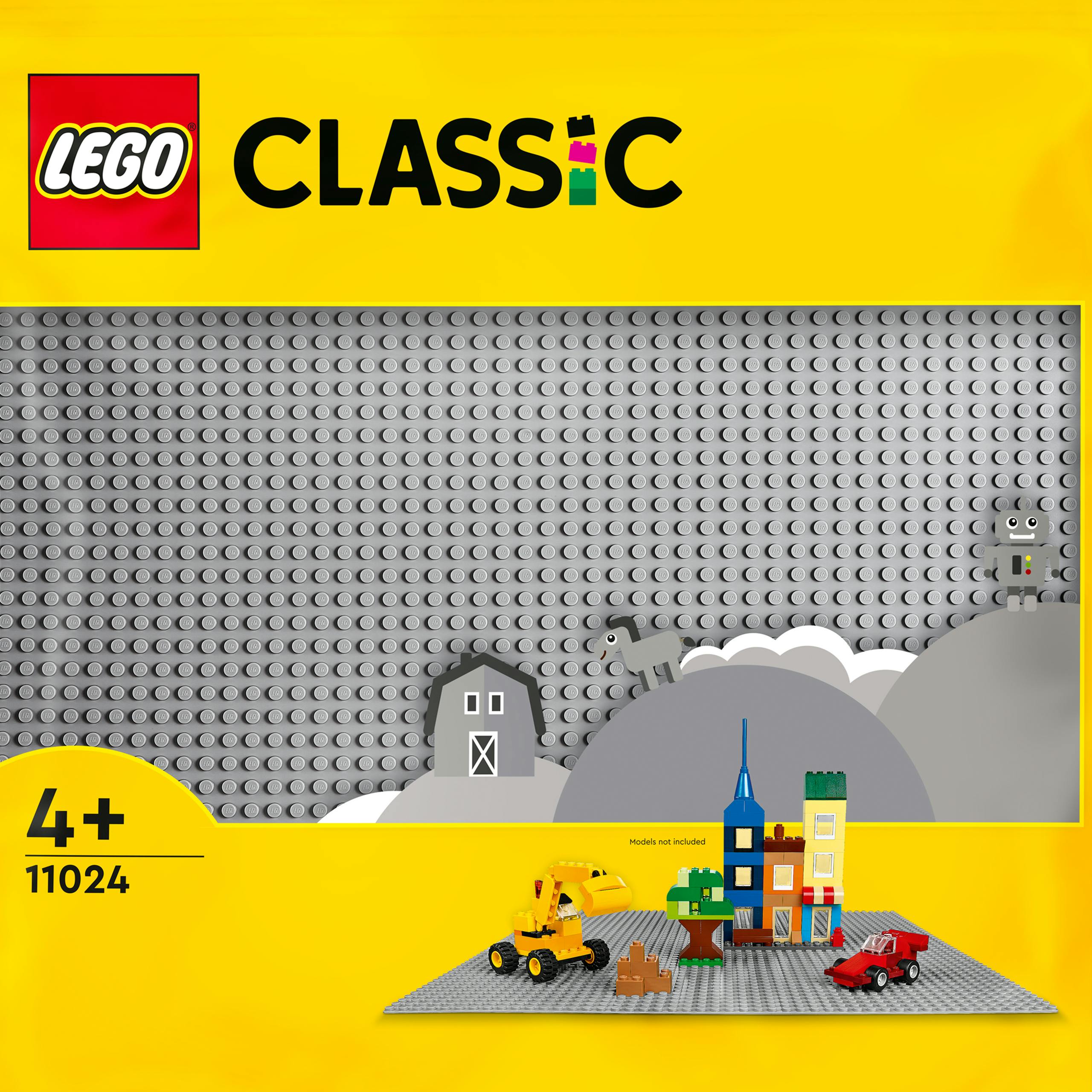 LEGO Classic Grijze Bouwplaat 48X48 Bord (11024)