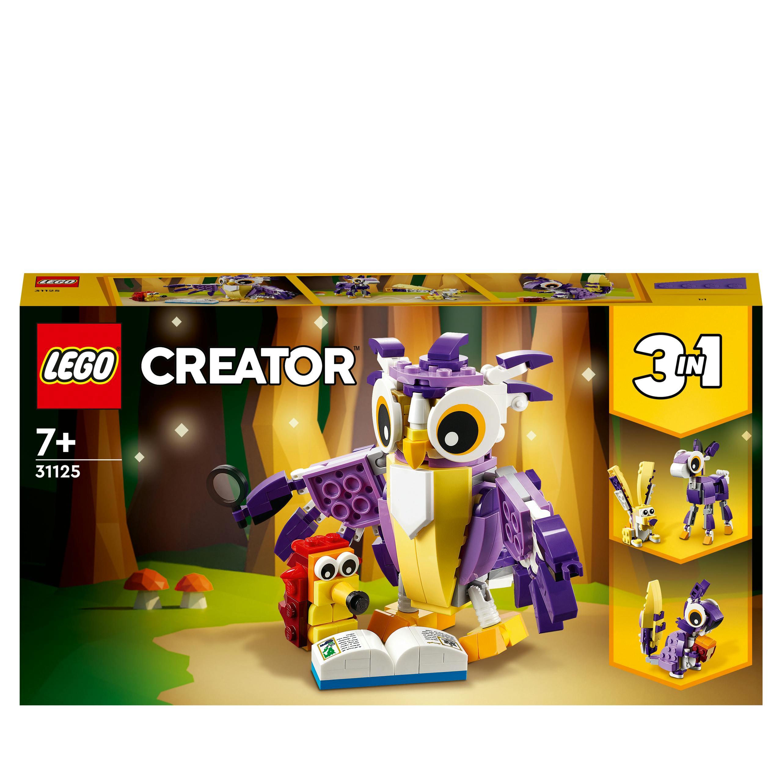 LEGO Creator 3 In 1 Fantasie Boswezens (31125)