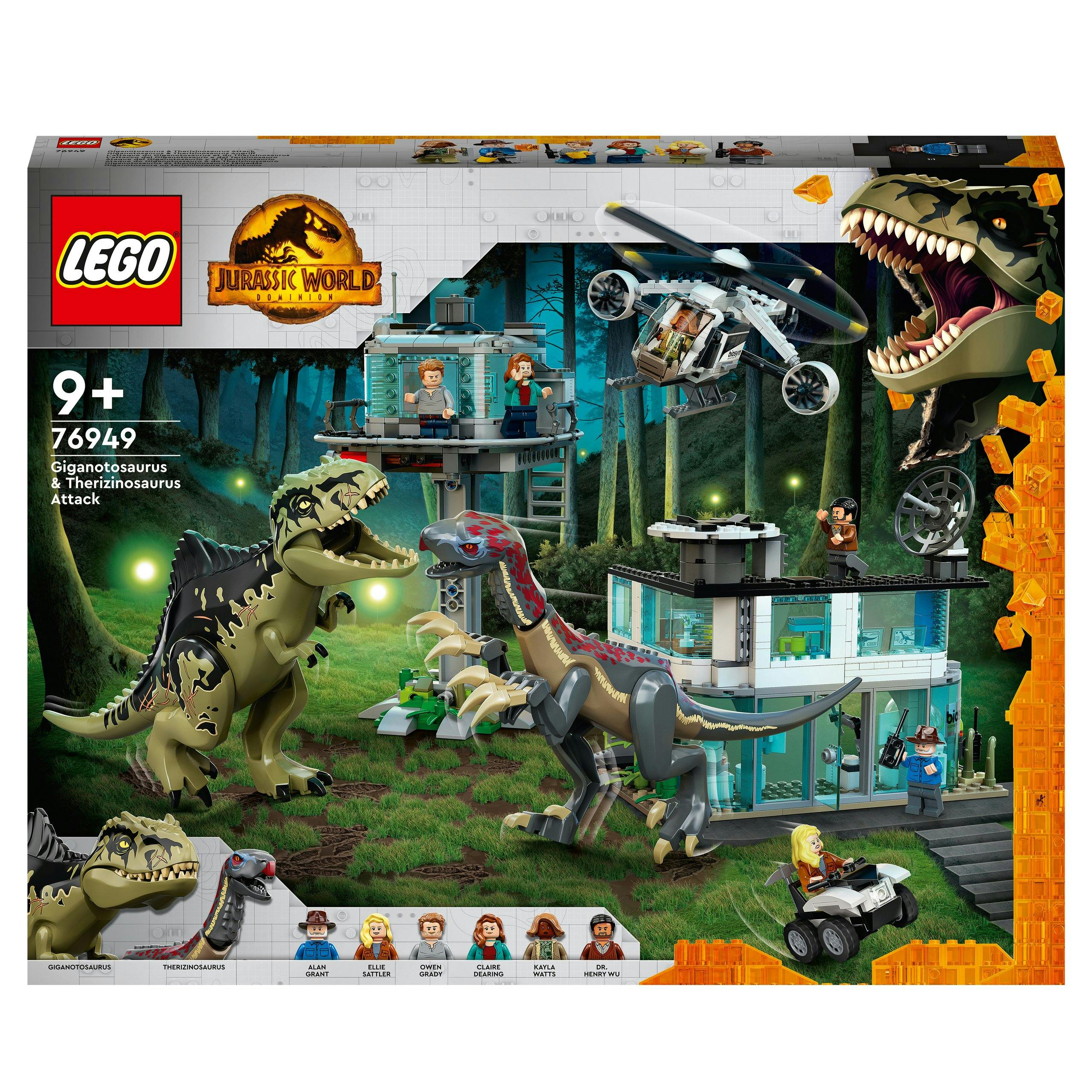 Lego 76960 Monde jurassique, La découverte du brachiosaure, 9 ans