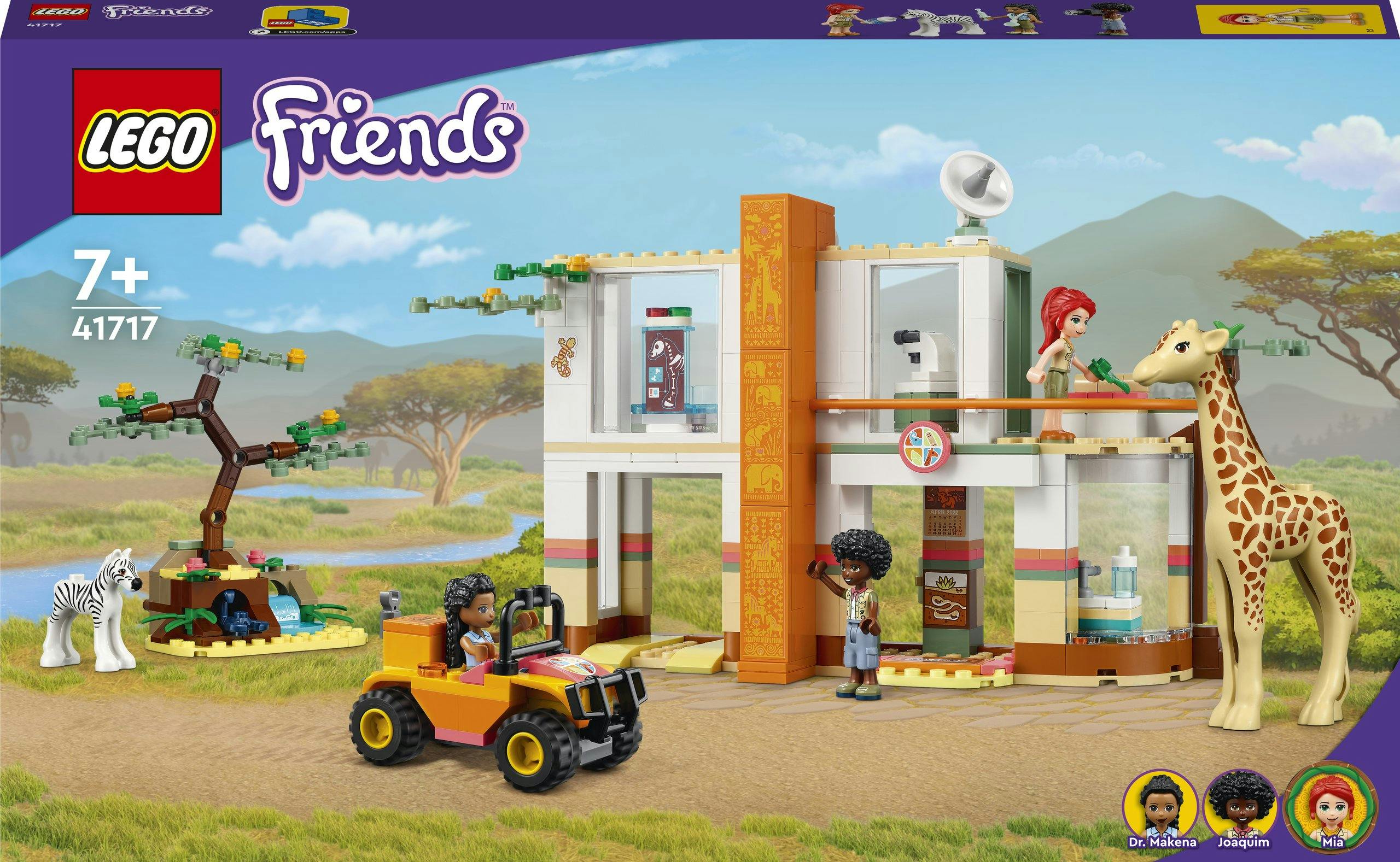 Lego Friends Le Centre De Sauvetage De Mia - 41717