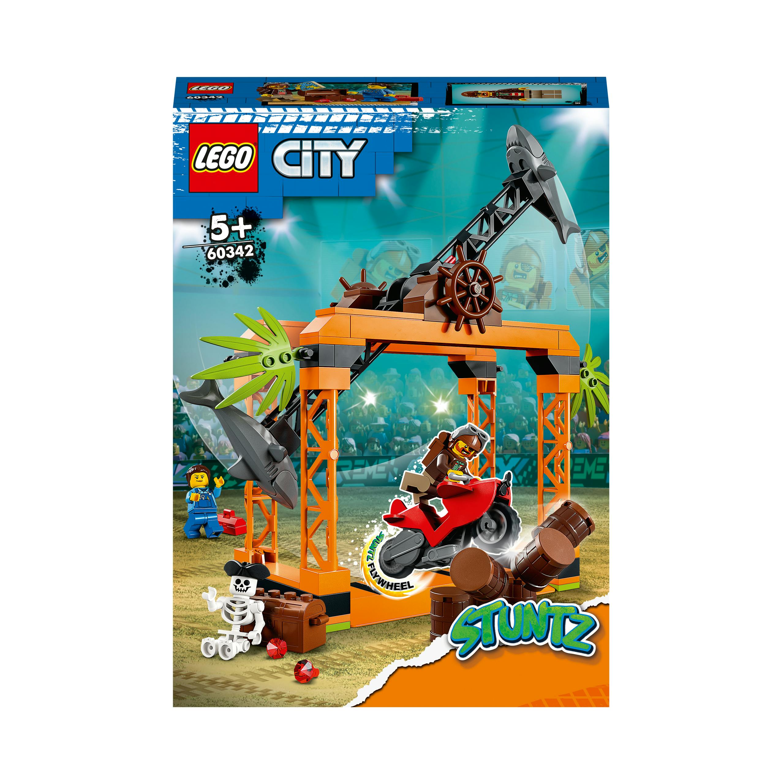 LEGO City Stuntz The Shark Attack Stunt Challenge (60342)