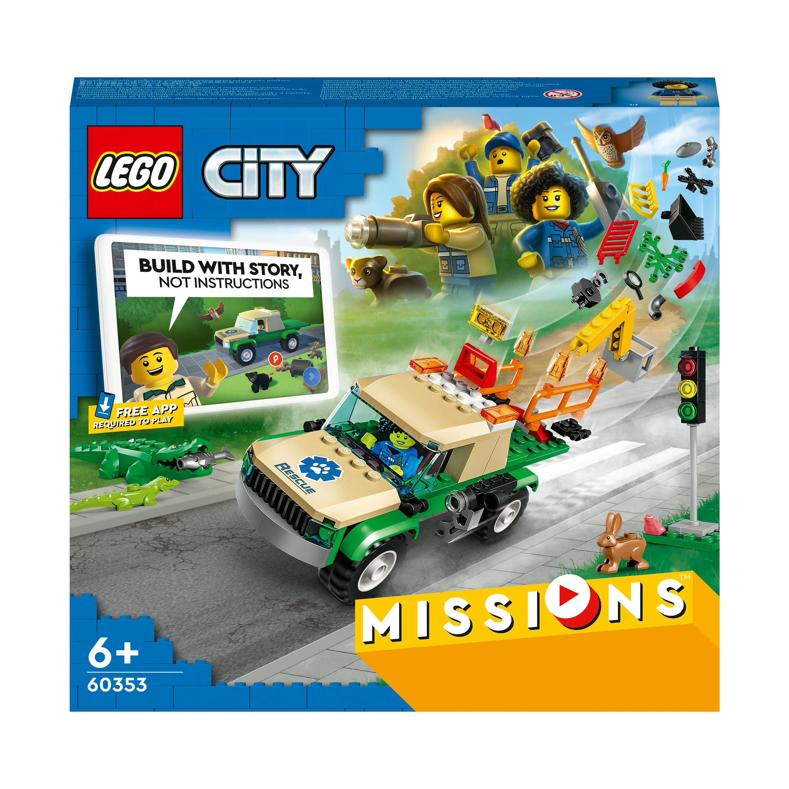 Lego City missions De Sauvetage Des Animaux Sauvages - 60353