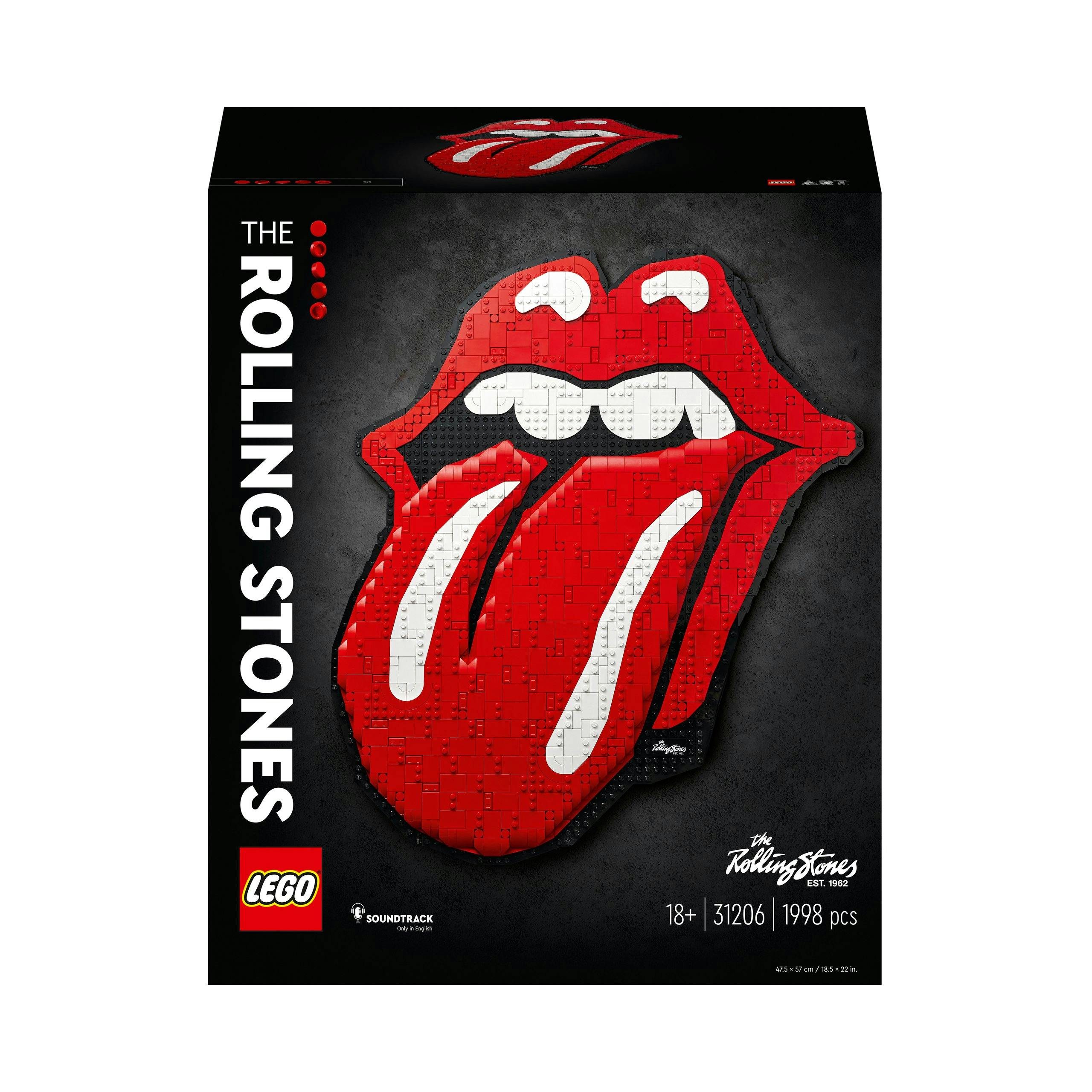 Lego Art The Rolling Stones - 31206