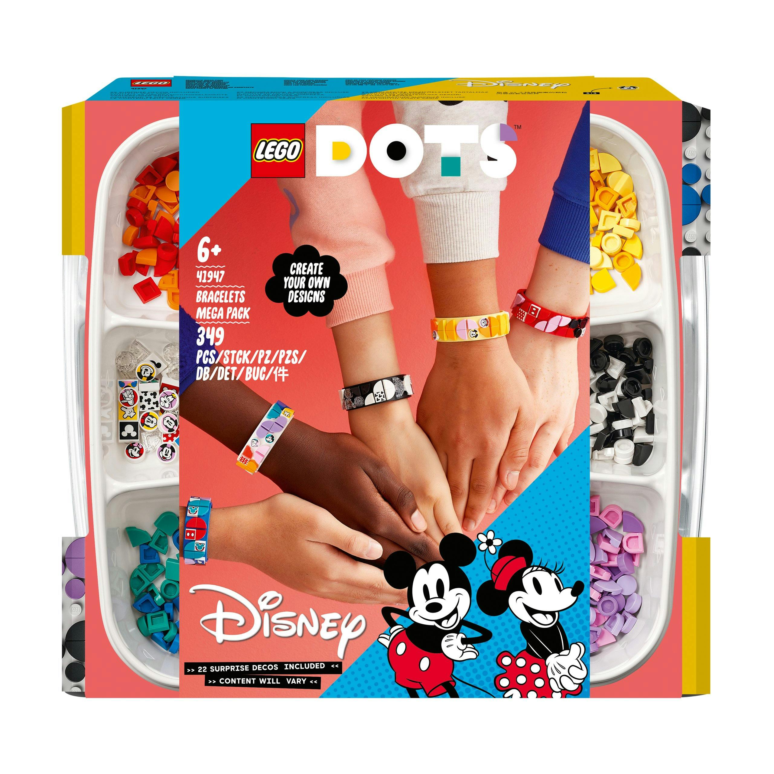 Lego Dots Méga-boîte De Bracelets Mickey Et Ses Amis - 41947