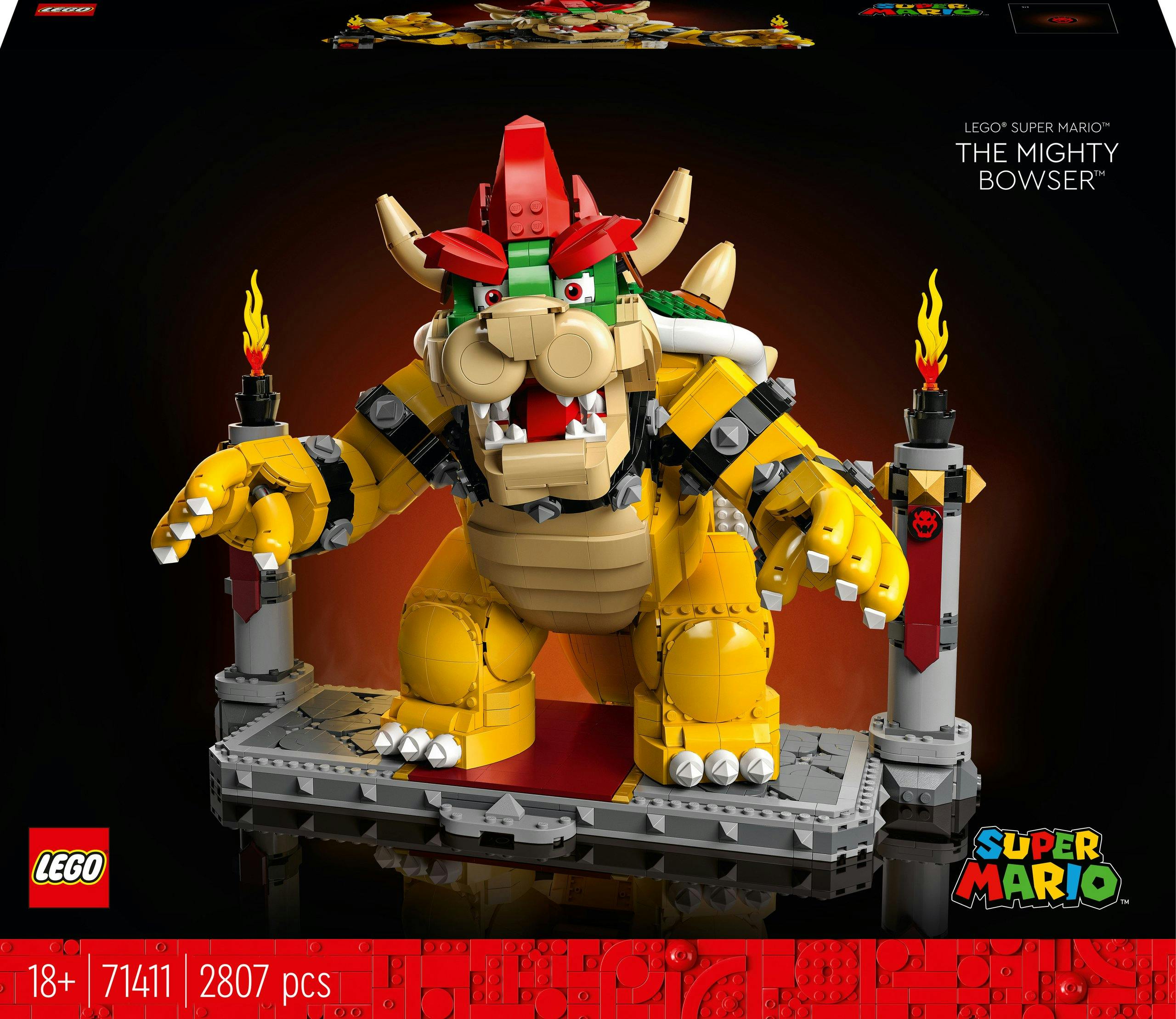 Lego Super Mario le Puissant Bowser - 71411