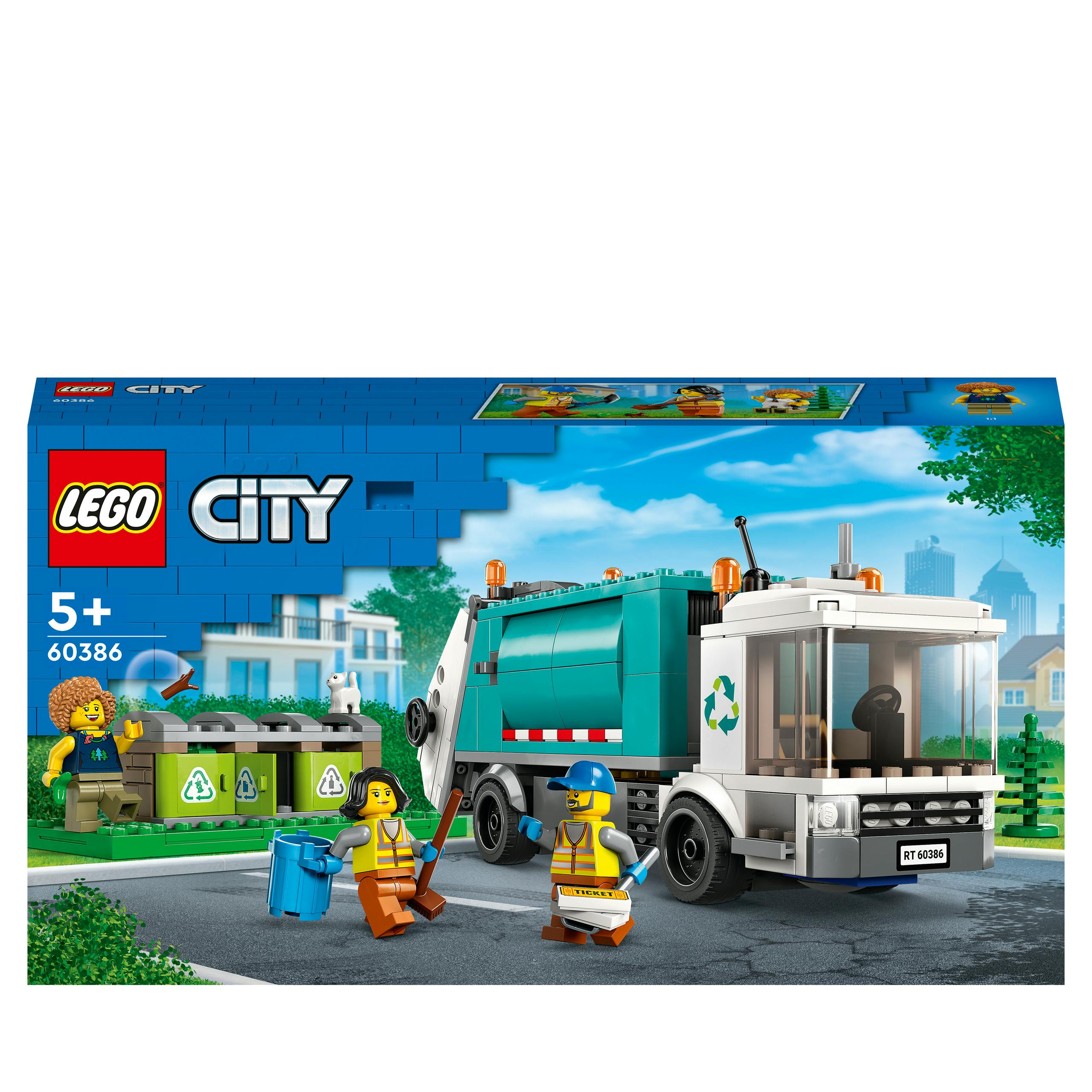 LEGO City Recycle Vrachtwagen - 60386