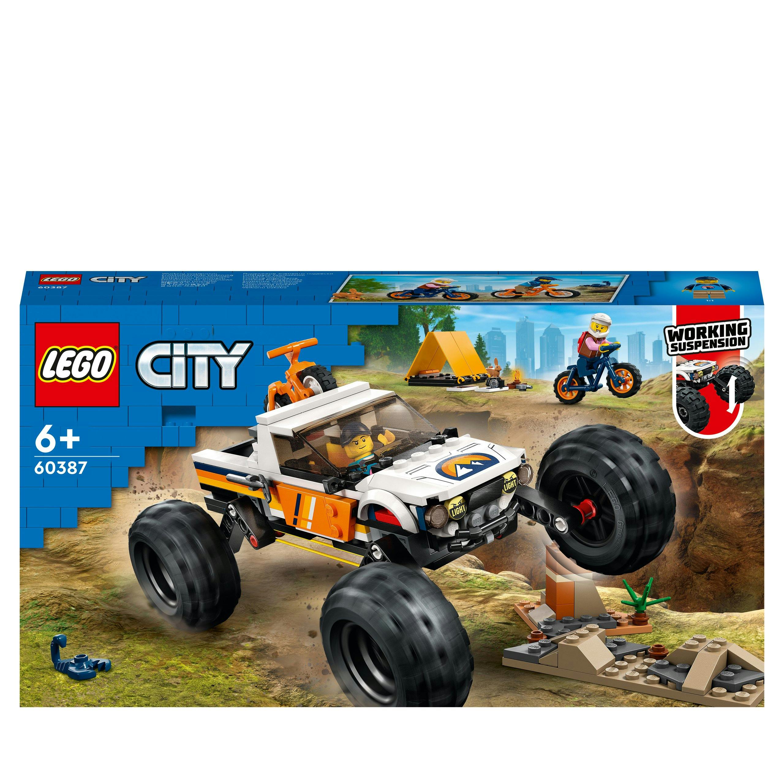 LEGO City 4X4 Terreinwagen Avonturen Kampeerset (60387)