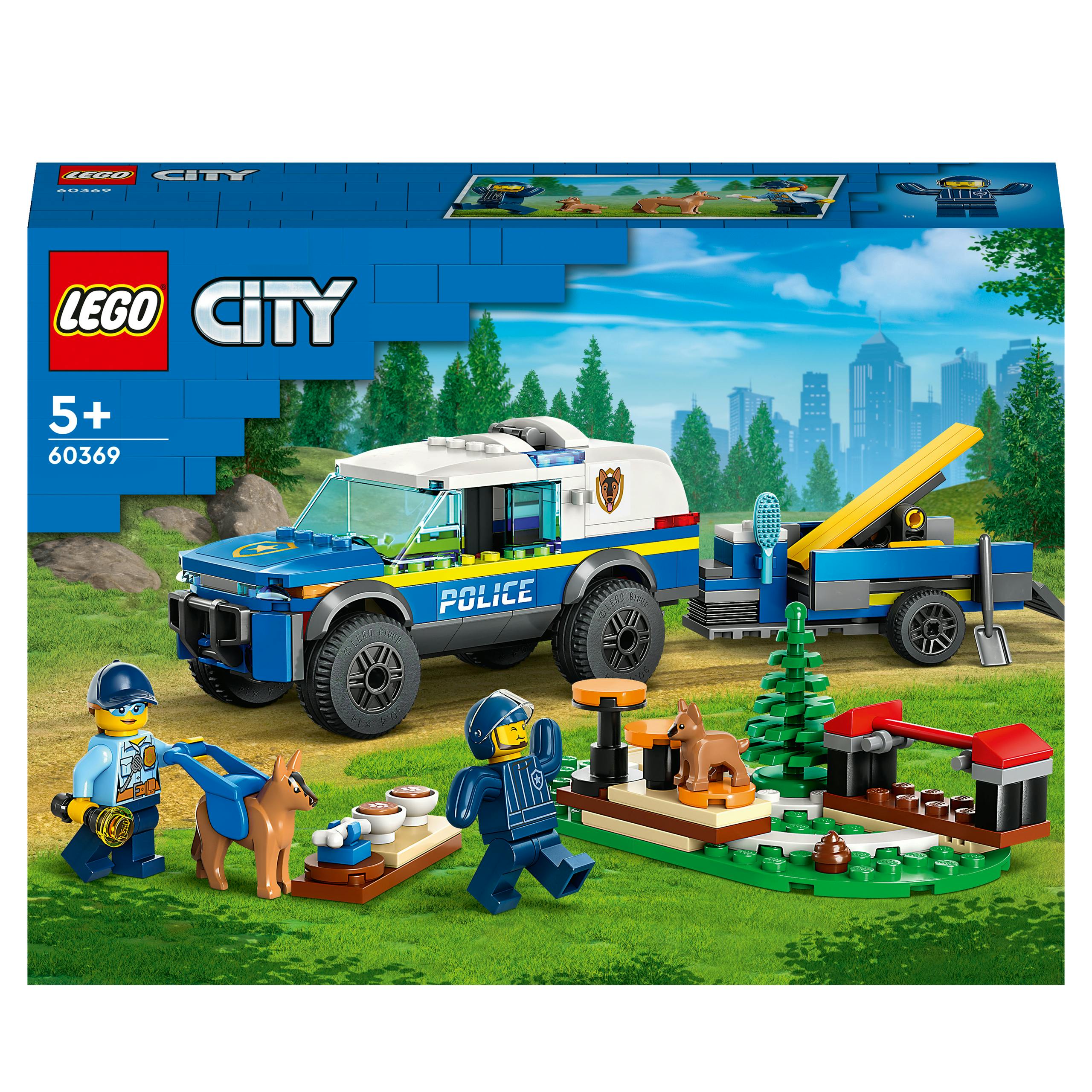 LEGO City Mobiele Training Voor Politiehonden (60369)