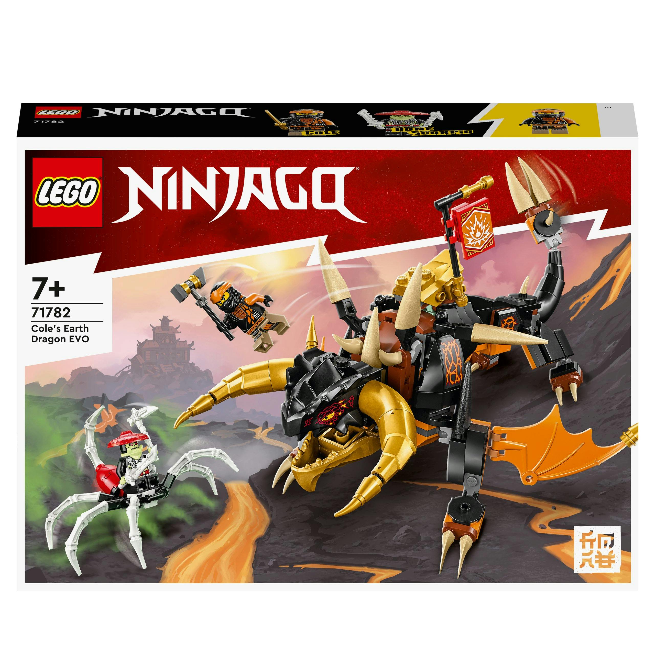 71796 Lego Ninjago - Le dragon élémentaire contre le robot de l