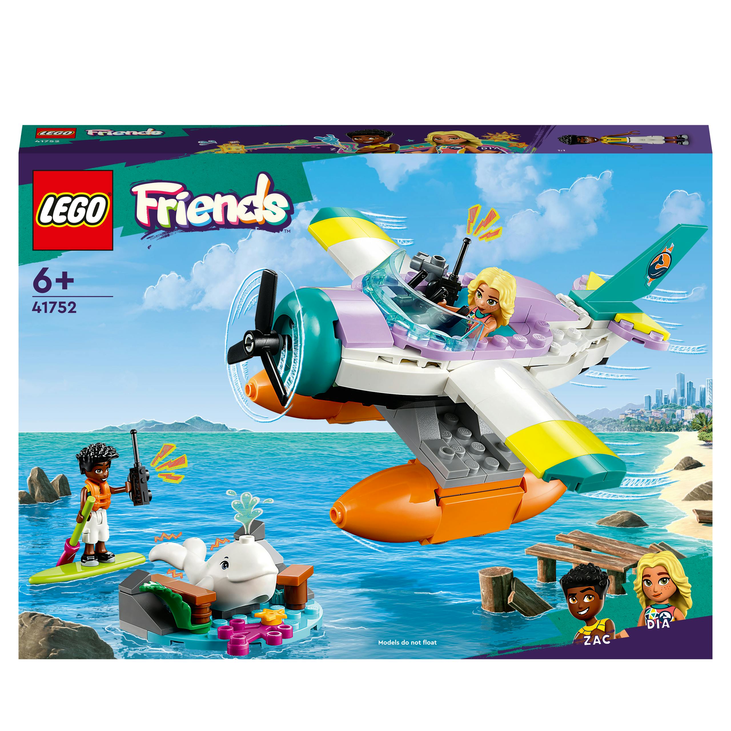 Lego Friends: Avion De Sauvetage En Mer (41752)